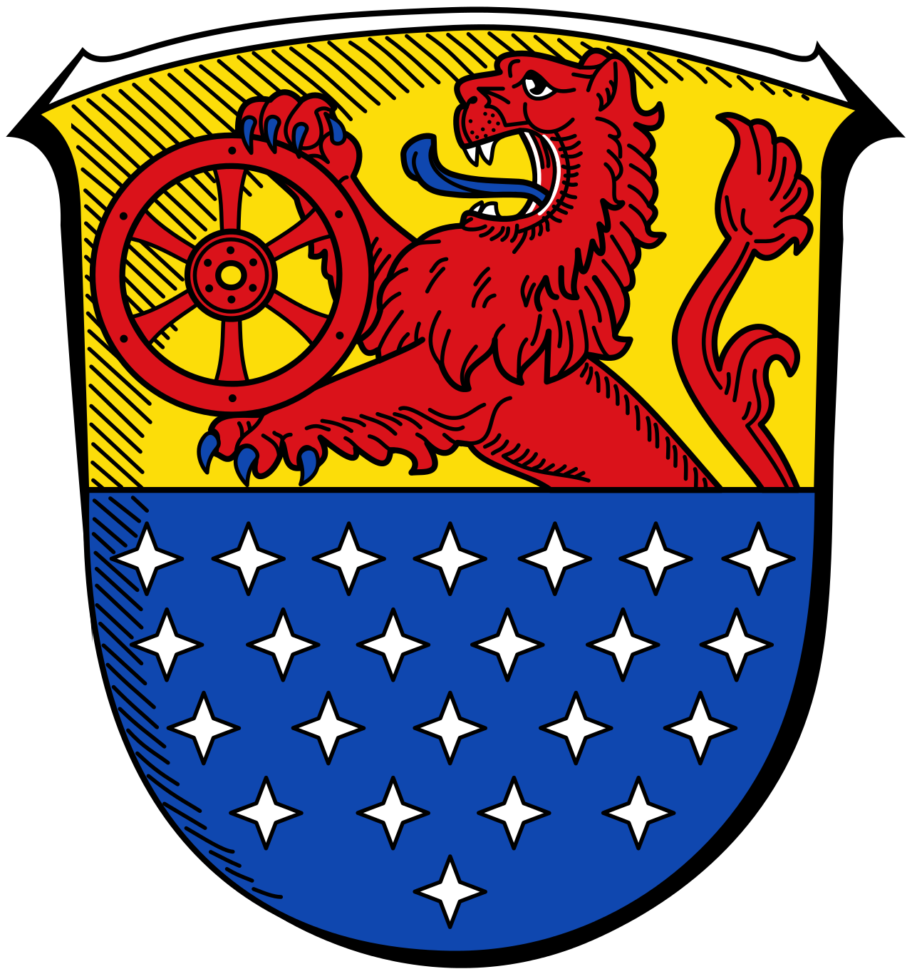 Wappen Landkreis Darmstadt-Dieburg